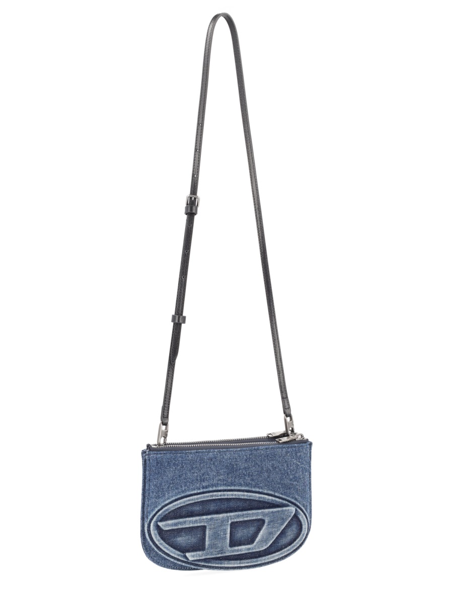 Diesel 1dr Twin Denim Bag Blauw