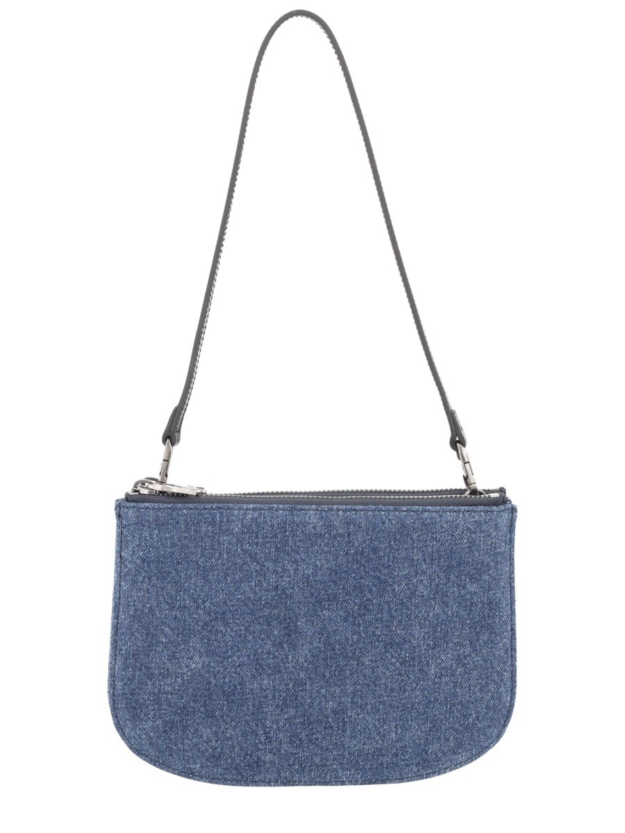 Diesel 1dr Twin Denim Bag Blauw