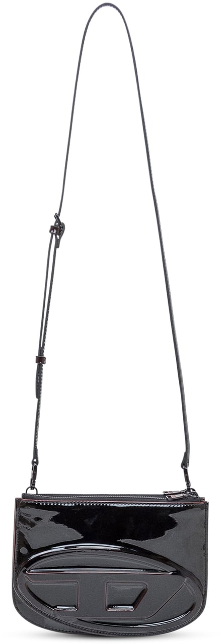 Diesel Diesel Borsa 1DR Twin in Vernice Nera Zwart