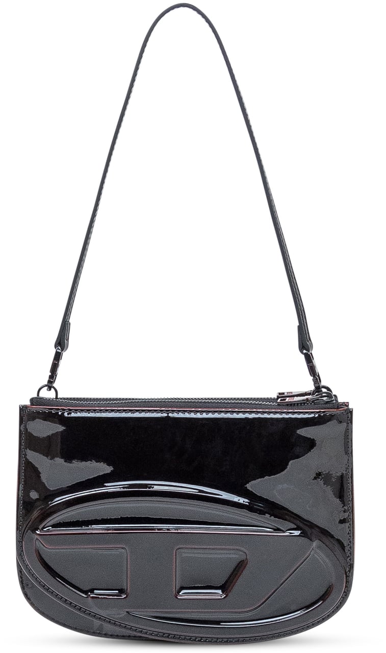 Diesel Diesel Borsa 1DR Twin in Vernice Nera Zwart