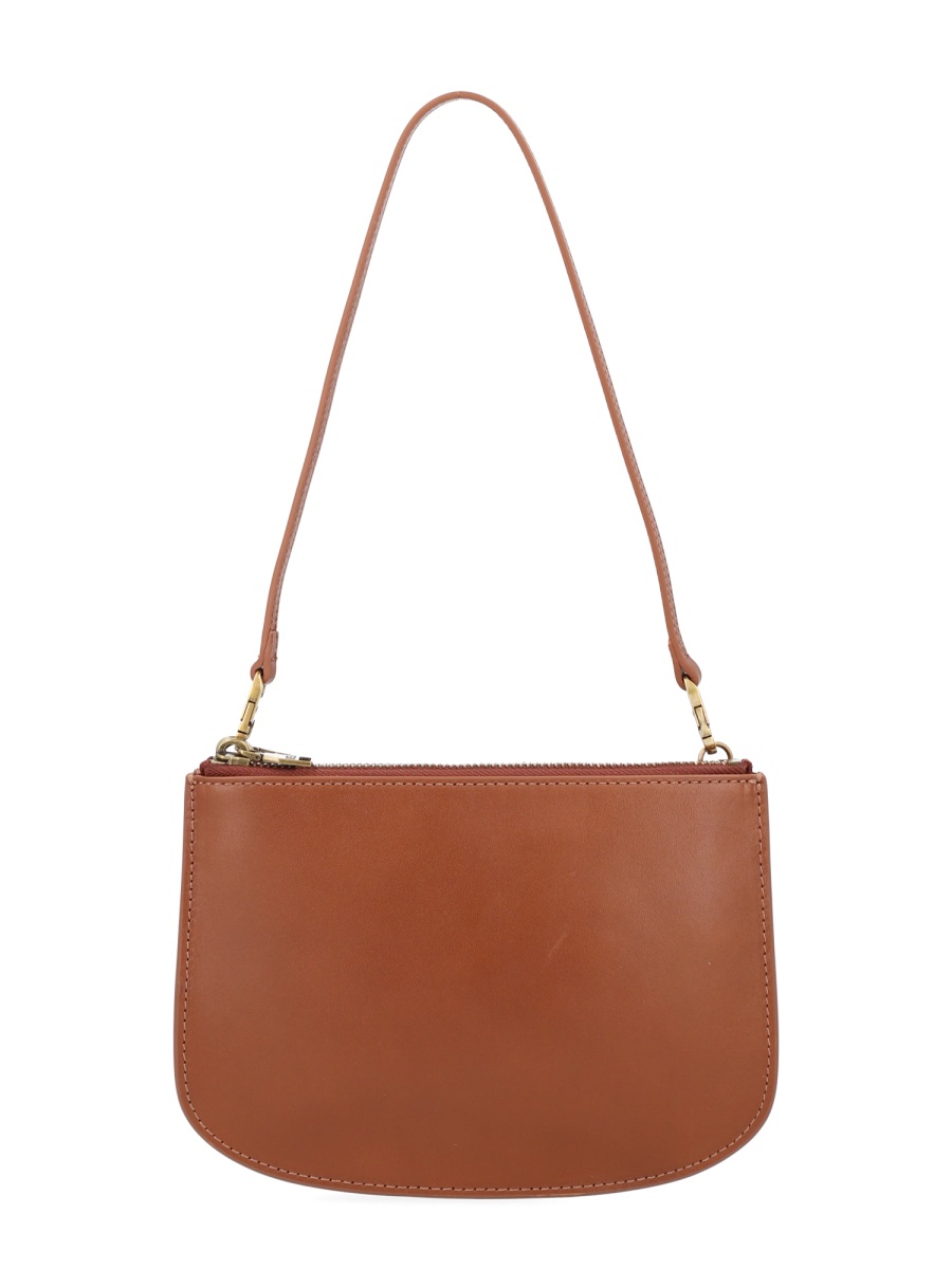 Diesel 1dr Twin Smooth Rectangular Shoulder Bag Bruin