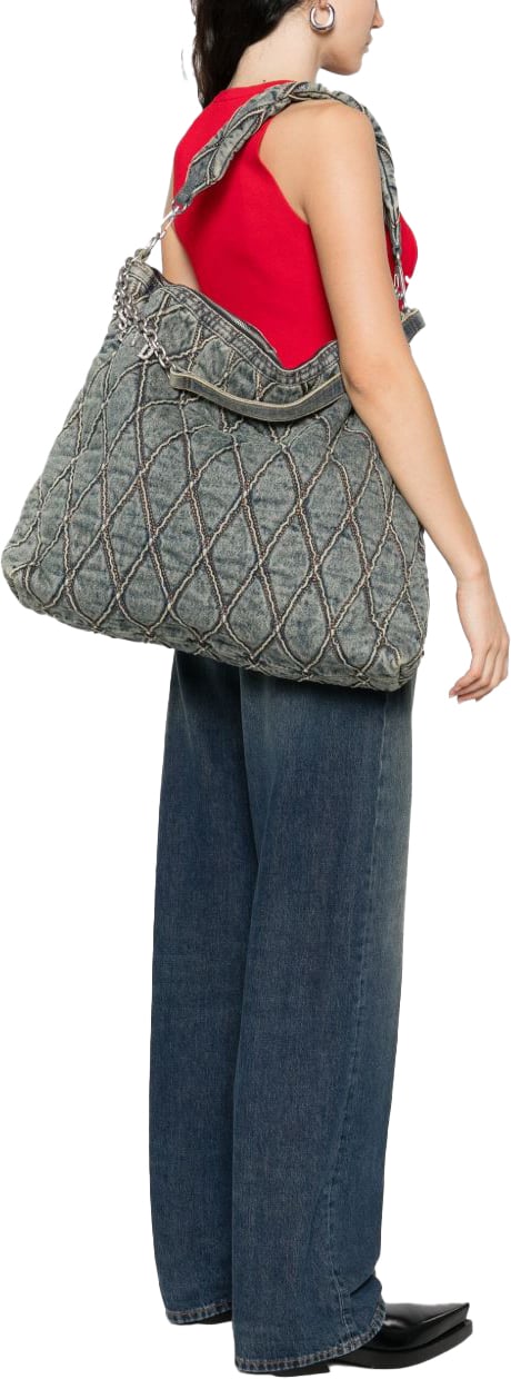 Diesel Bags Clear Blue Blauw