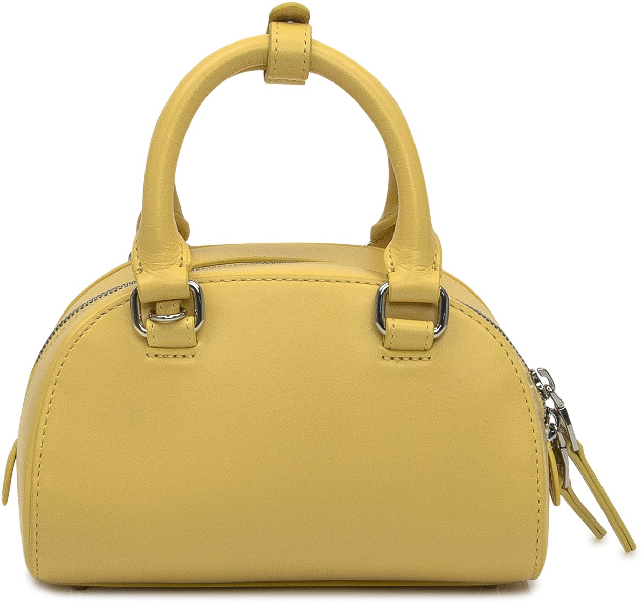 Diesel Diesel Borsa Bauletto Gialla con Logo e Charm Geel