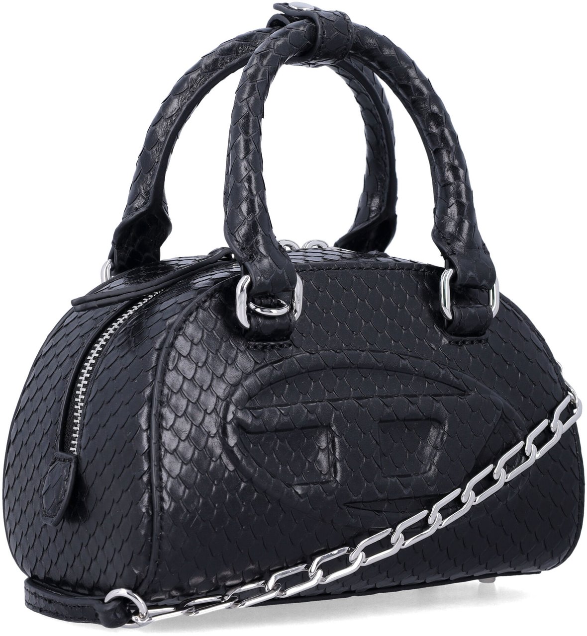 Diesel 1Dr Dome Crossbody Nero Zwart