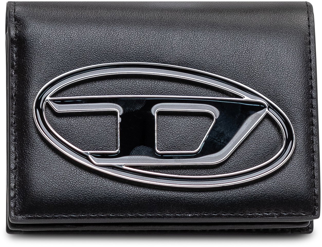 Diesel Portafoglio bi fold 1DR Zwart