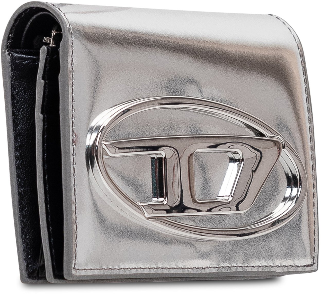 Diesel Portafoglio bi fold 1DR Zilver