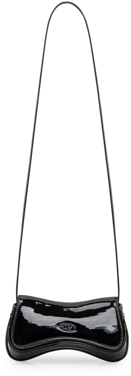 Diesel Borsa Play Crossbody XS con logo Zwart