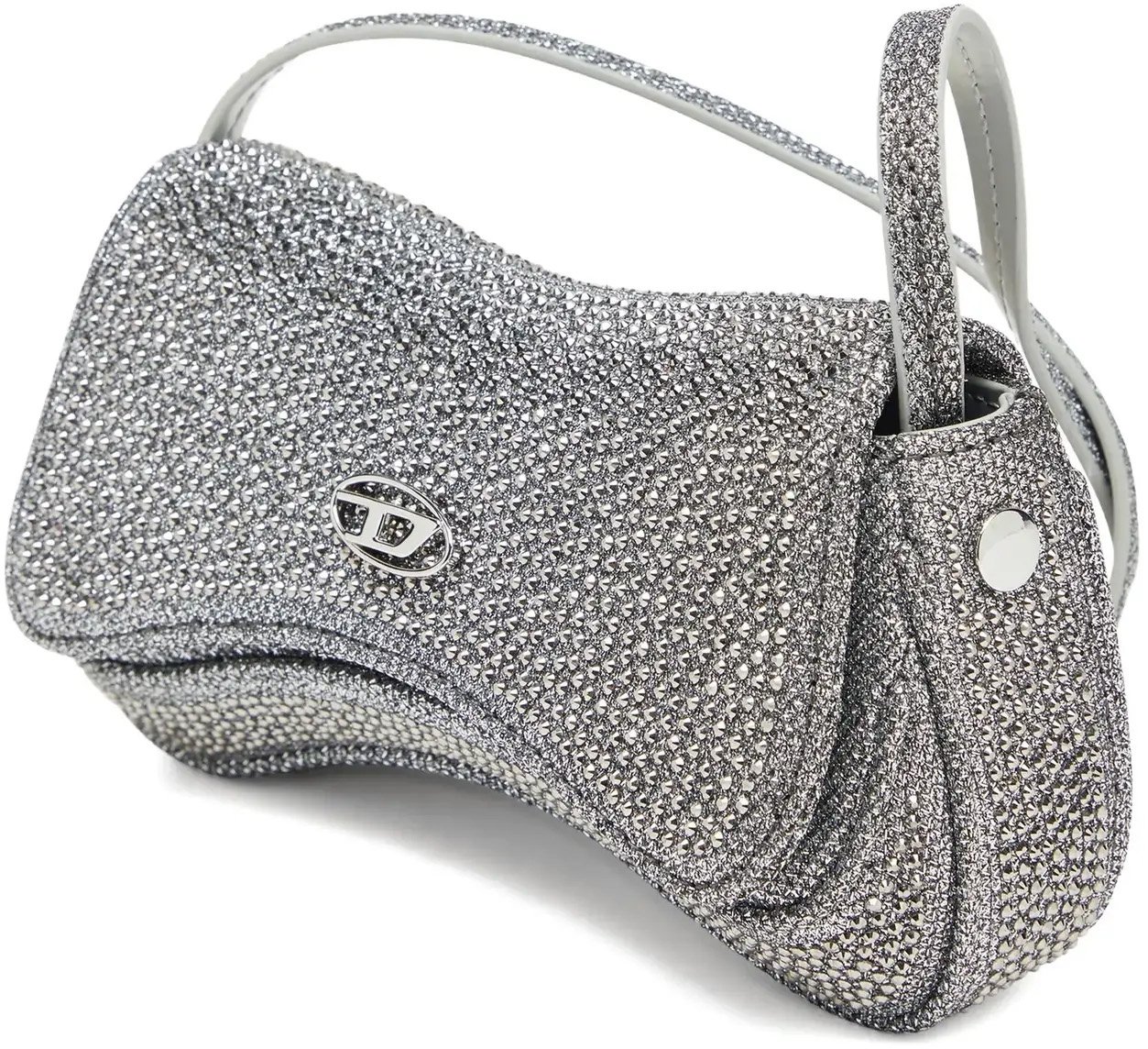 Diesel Play Crossbody Xs Zilver