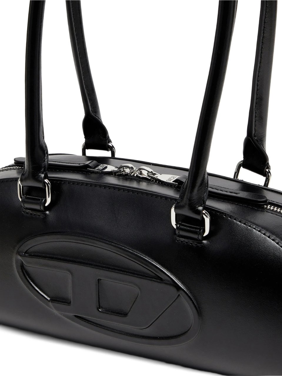 Diesel 1DR 2.0 Dome Shoulder Bag Zwart