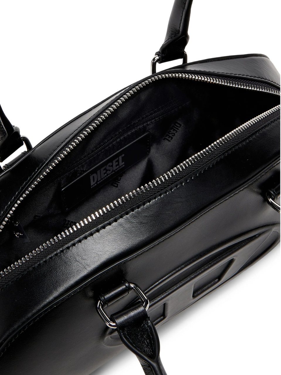 Diesel 1DR 2.0 Dome Shoulder Bag Zwart