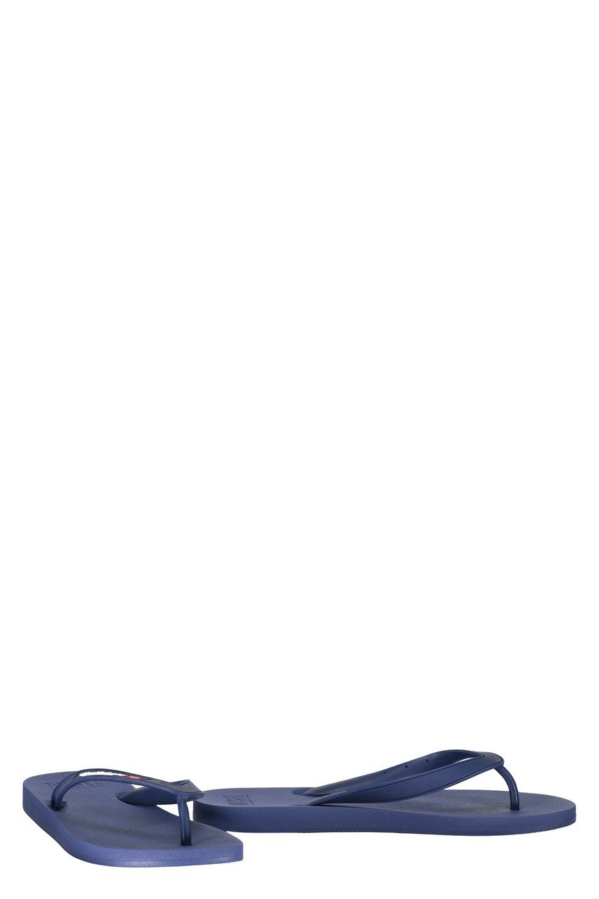 Diesel Elegant dark blue flip flops, summer comfort Blauw