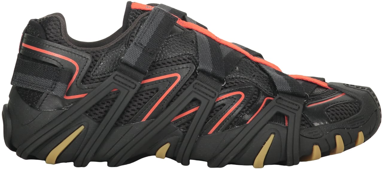 Diesel Black low top sneakers Zwart