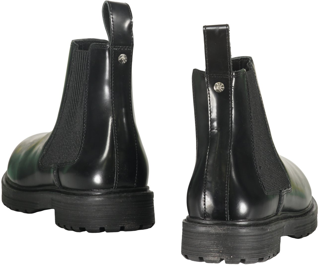 Diesel Chelsea boots in leather Zwart