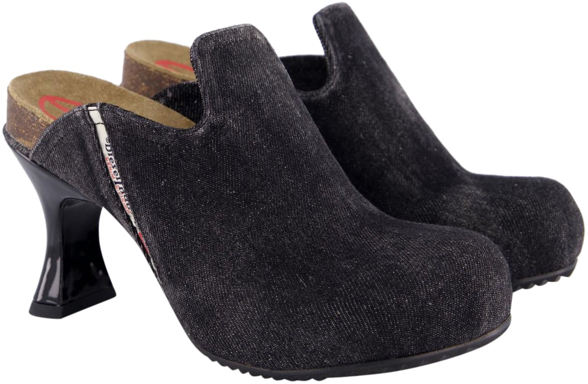 Diesel Dames D-Woodstock Muil Zwart Zwart