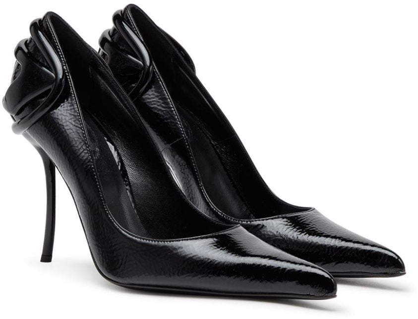 Diesel With Heel Black Zwart