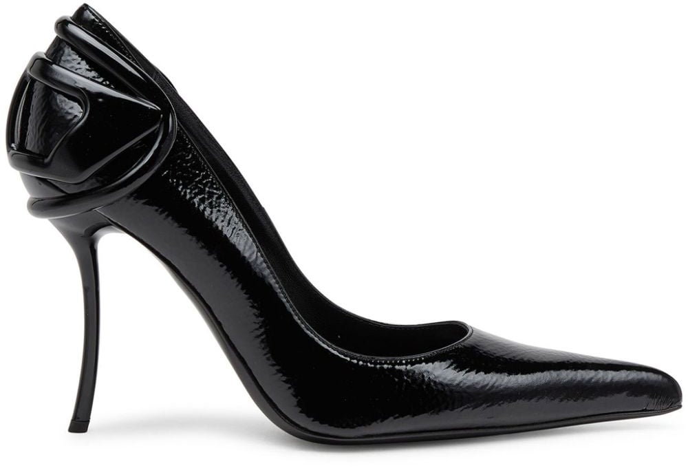 Diesel With Heel Black Zwart