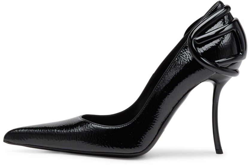 Diesel With Heel Black Zwart