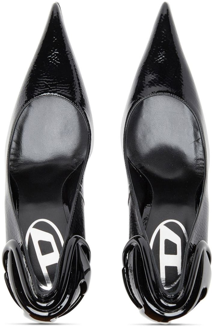 Diesel With Heel Black Zwart