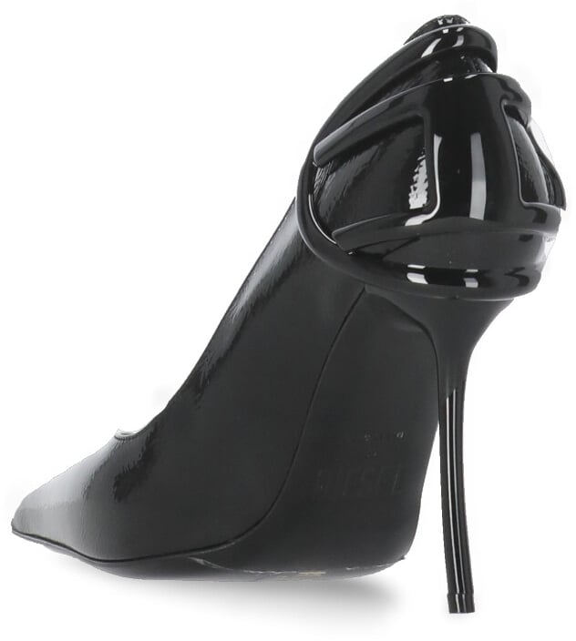 Diesel With Heel Black Zwart