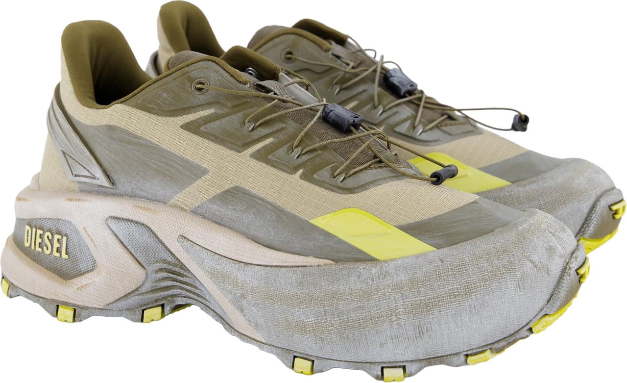 Diesel Heren D-Cage D-Cage Runner Sneakers Grijs