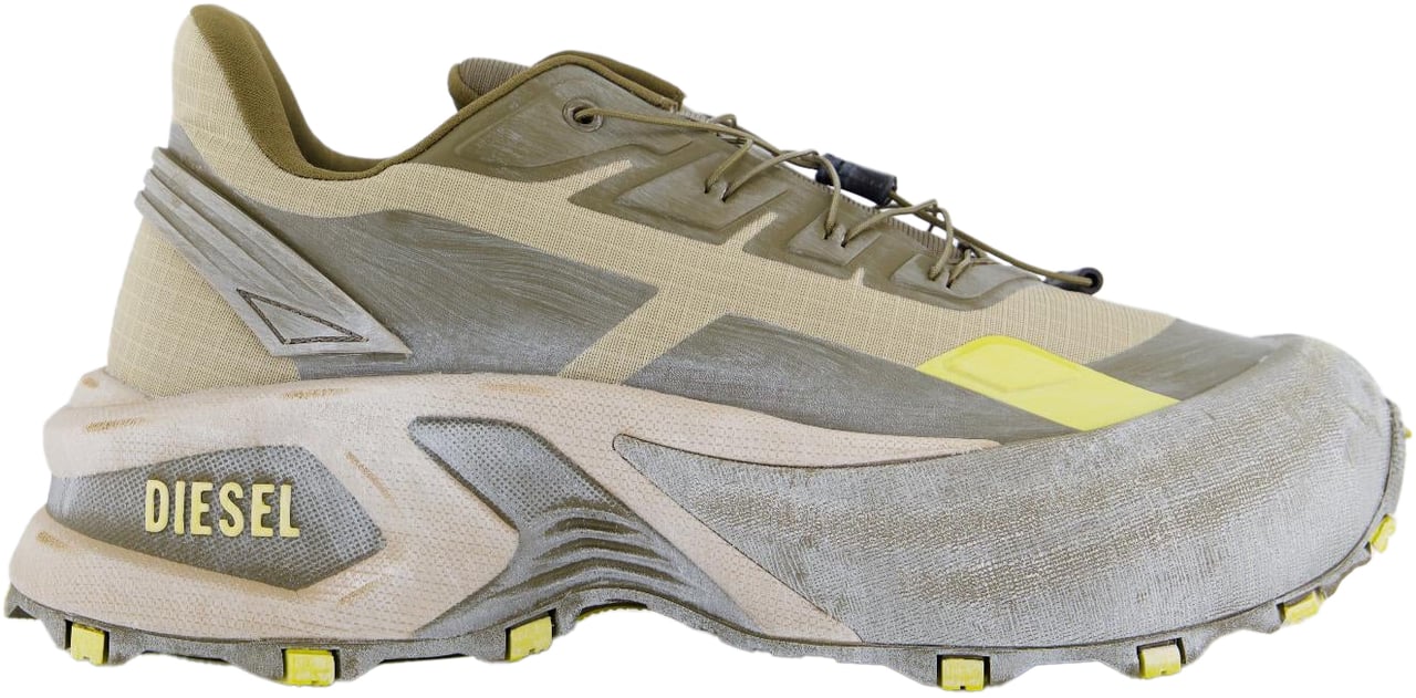 Diesel Heren D-Cage D-Cage Runner Sneakers Grijs