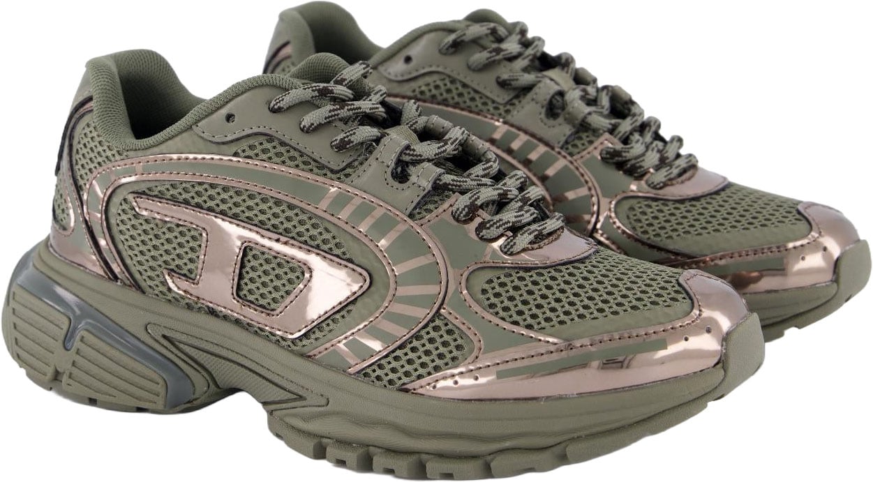 Diesel Dames Pro V Dense Sneaker Groen Groen