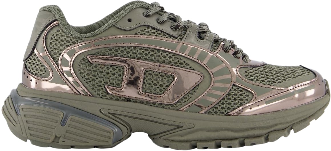 Diesel Dames Pro V Dense Sneaker Groen Groen