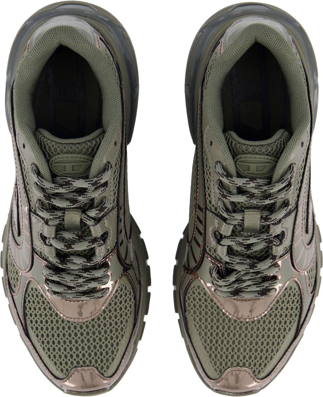 Diesel Dames Pro V Dense Sneaker Groen Groen