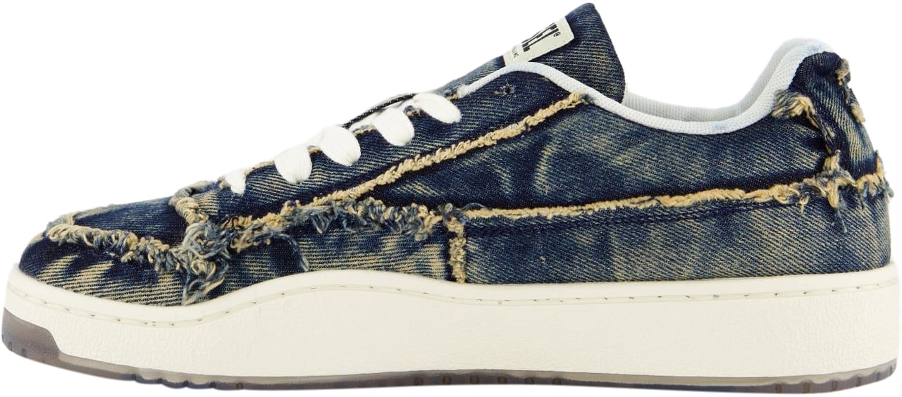 Diesel Heren Tracker-D Sneaker Blauw Blauw