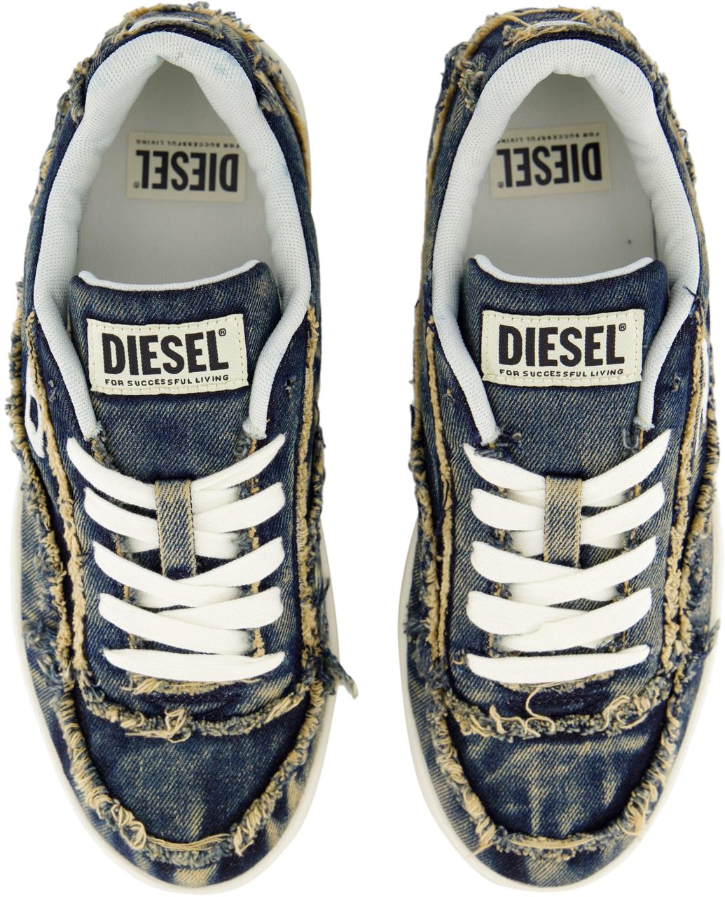 Diesel Heren Tracker-D Sneaker Blauw Blauw