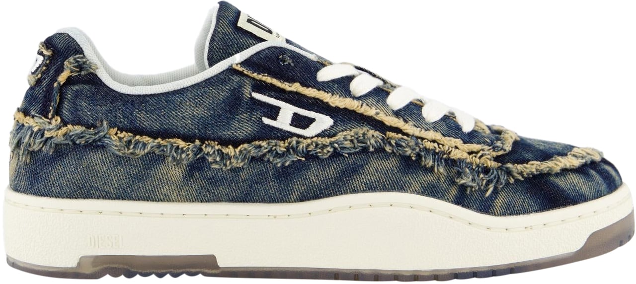 Diesel Heren Tracker-D Sneaker Blauw Blauw