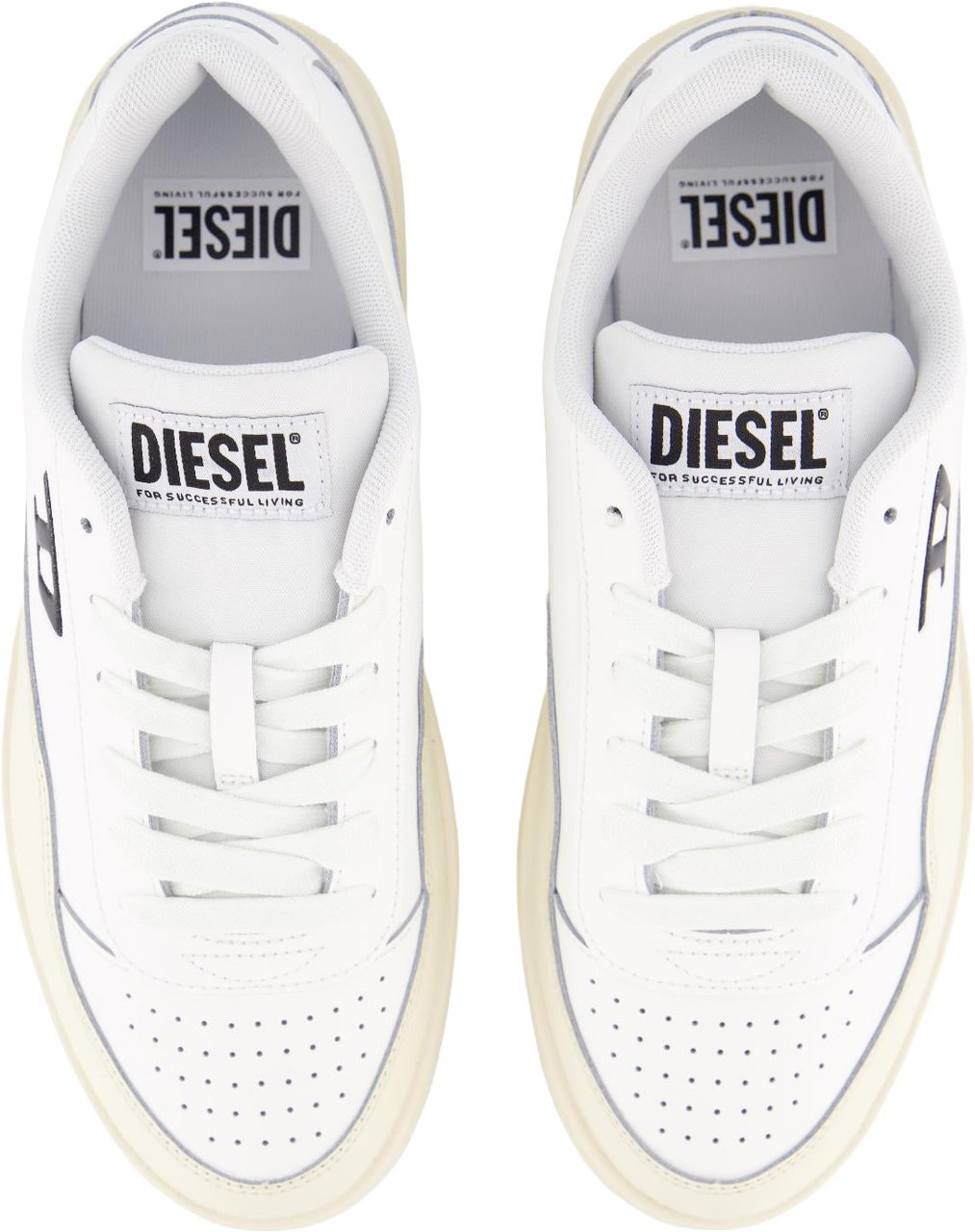 Diesel Heren S-Tracker-D Sneaker Wit Wit