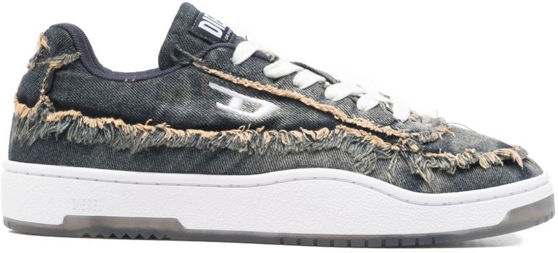 Diesel Sneakers Marine Blauw