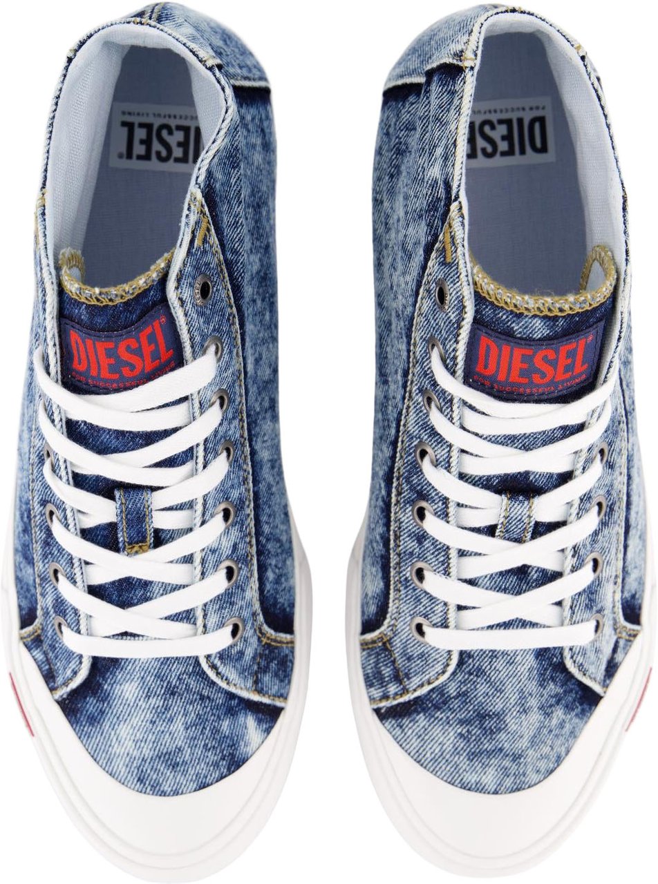 Diesel Dames S-Athos NMD Mid Sneaker Blauw Blauw
