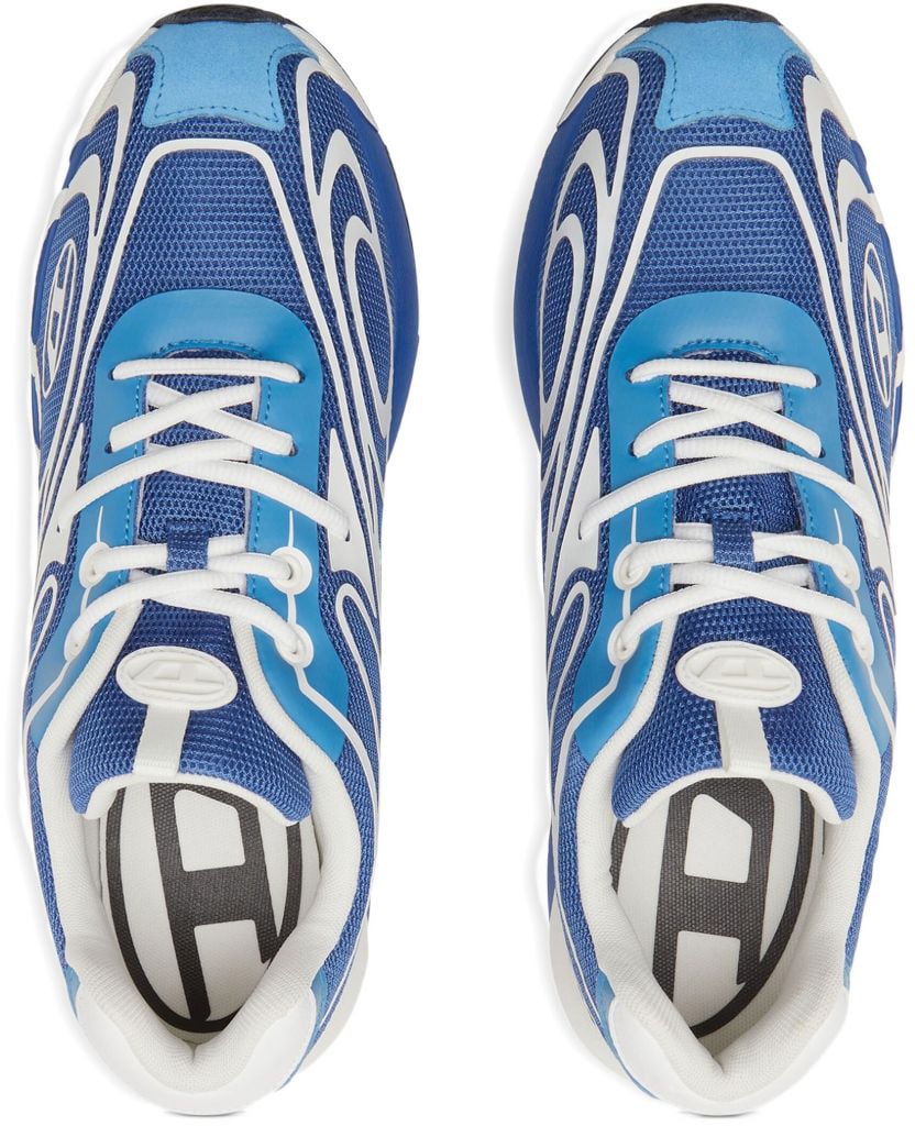 Diesel Sneakers Bleuwhite Blauw