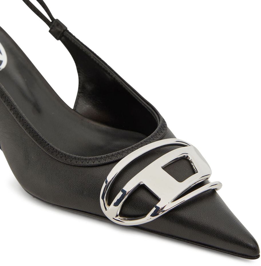 Diesel With Heel Black Zwart