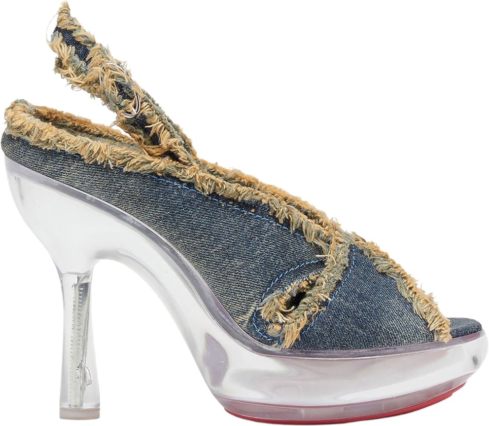 Diesel With Heel Denim Blauw