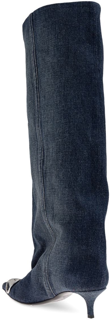 Diesel Boots Blue Blauw