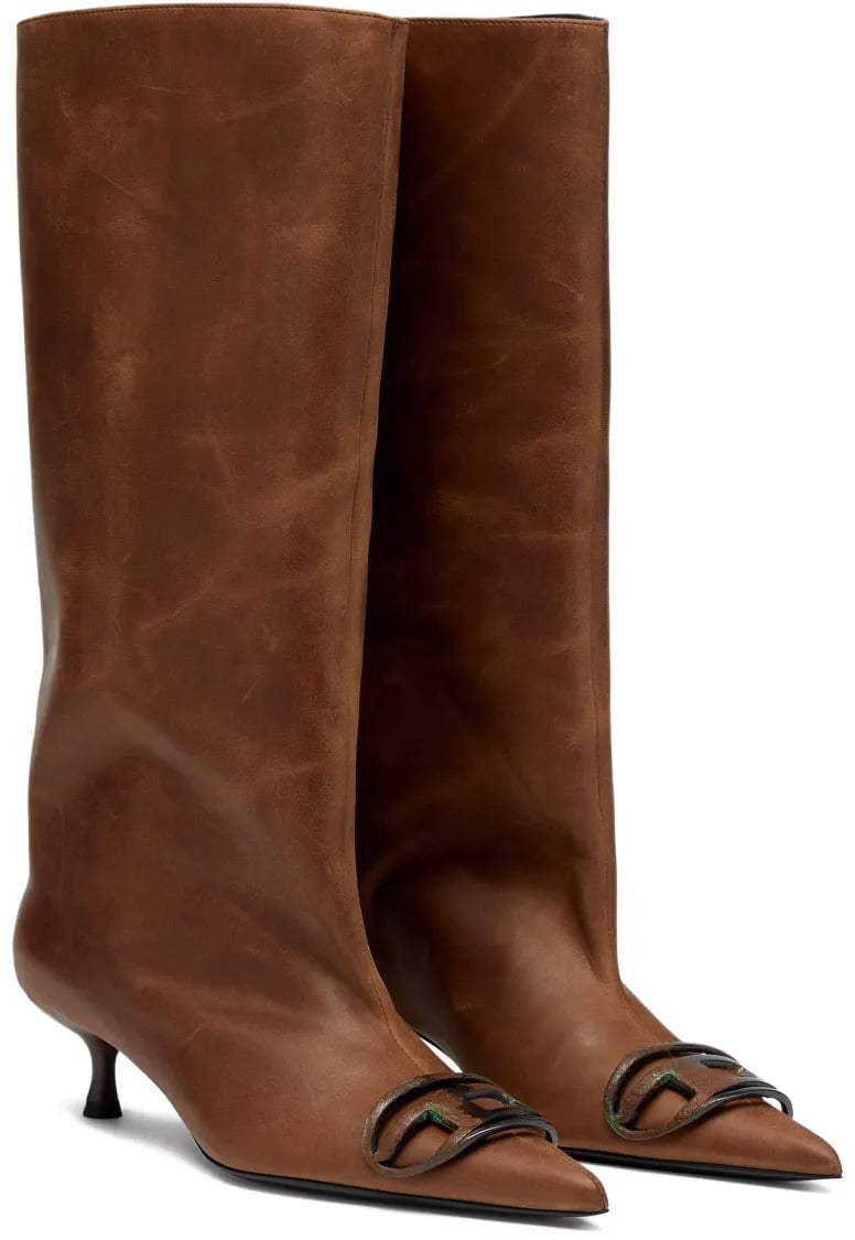 Diesel D Venus 40 Kb Tube Boots Brown Bruin