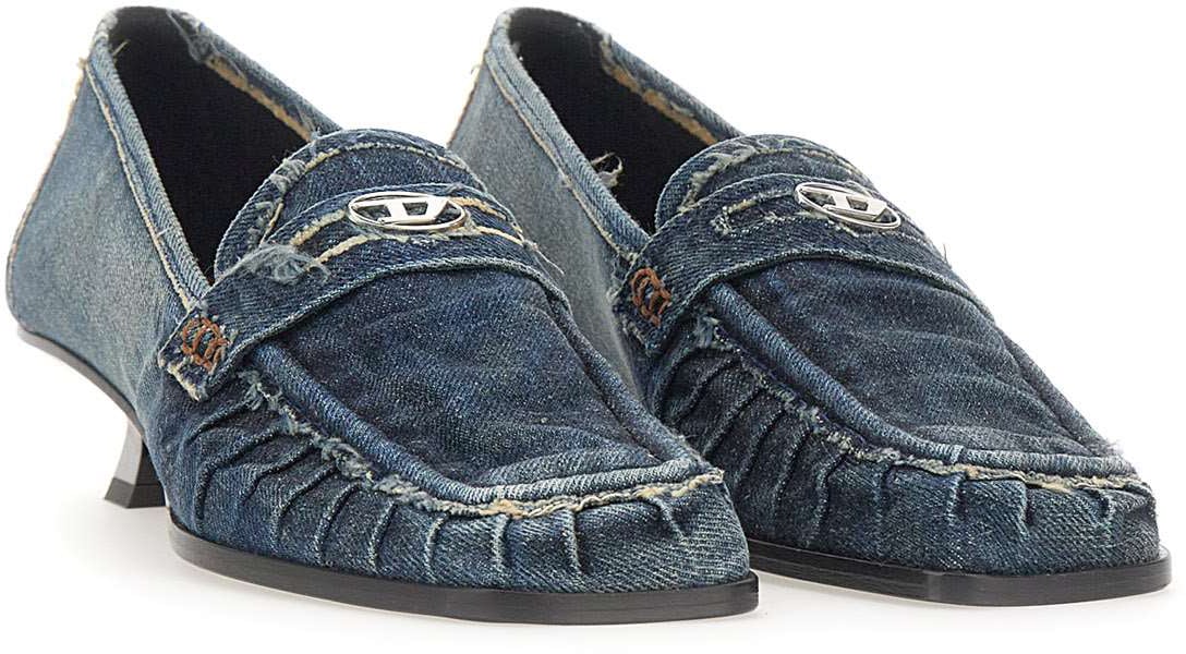 Diesel With Heel Blue Blauw