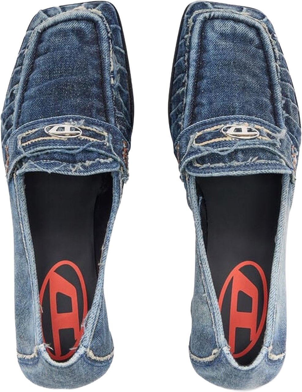 Diesel Dames D-Amber Moc 30 Pump Blauw Blauw