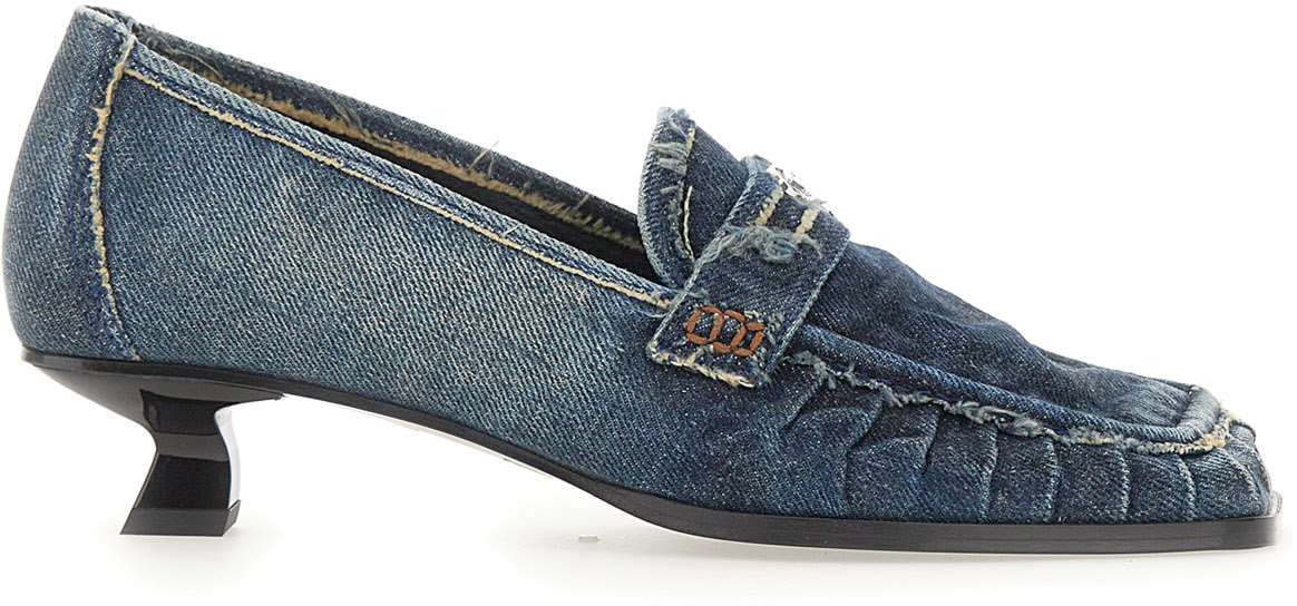 Diesel With Heel Blue Blauw