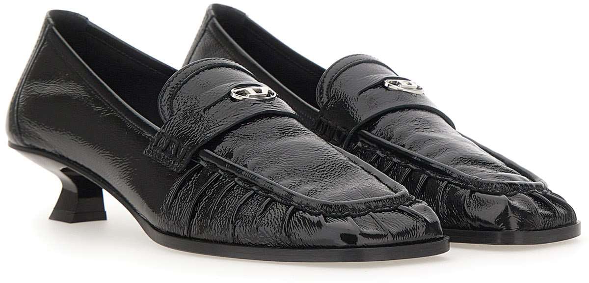 Diesel With Heel Black Zwart