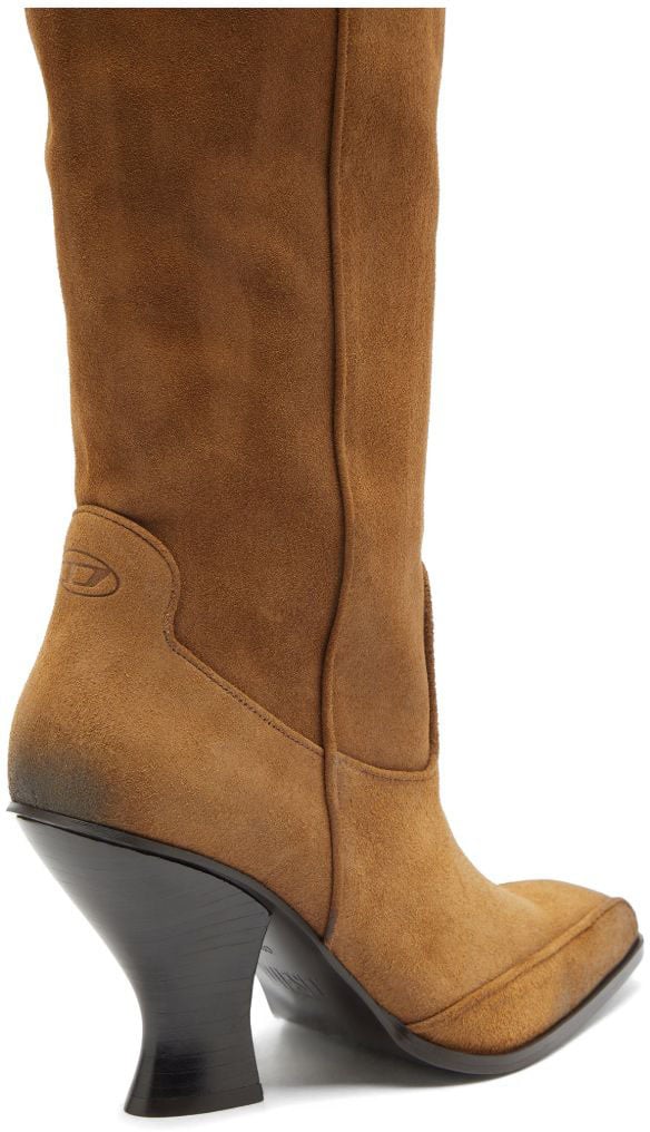 Diesel Boots Brown Beige