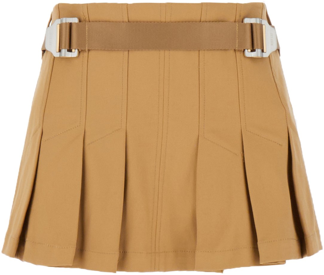 Dion Lee Dion Lee Beige stretch cotton mini skirt Beige