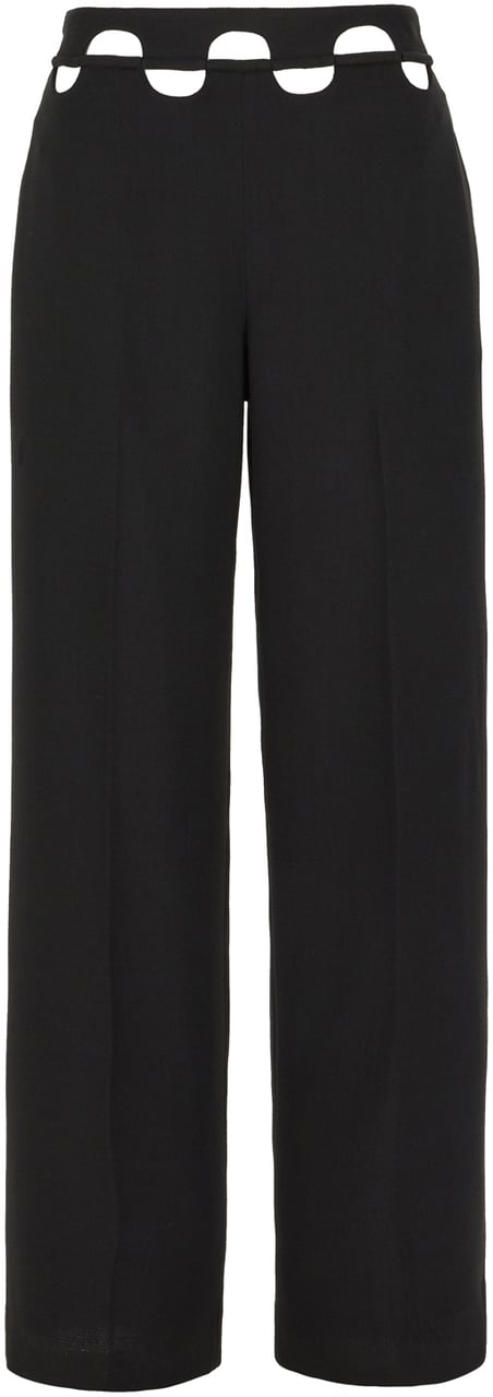 Dion Lee Dion Lee Black stretch nylon pants Zwart