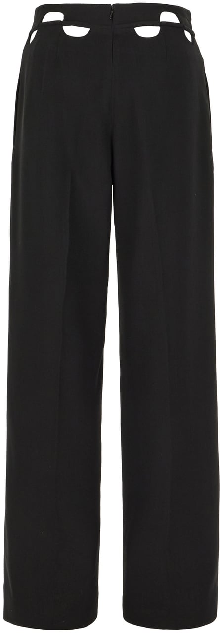 Dion Lee Dion Lee Black stretch nylon pants Zwart