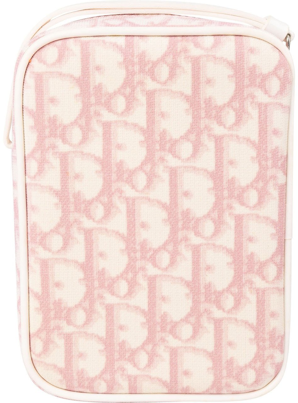 Dior Christian Dior Trotter Monogram No. 2 Pouch Rood