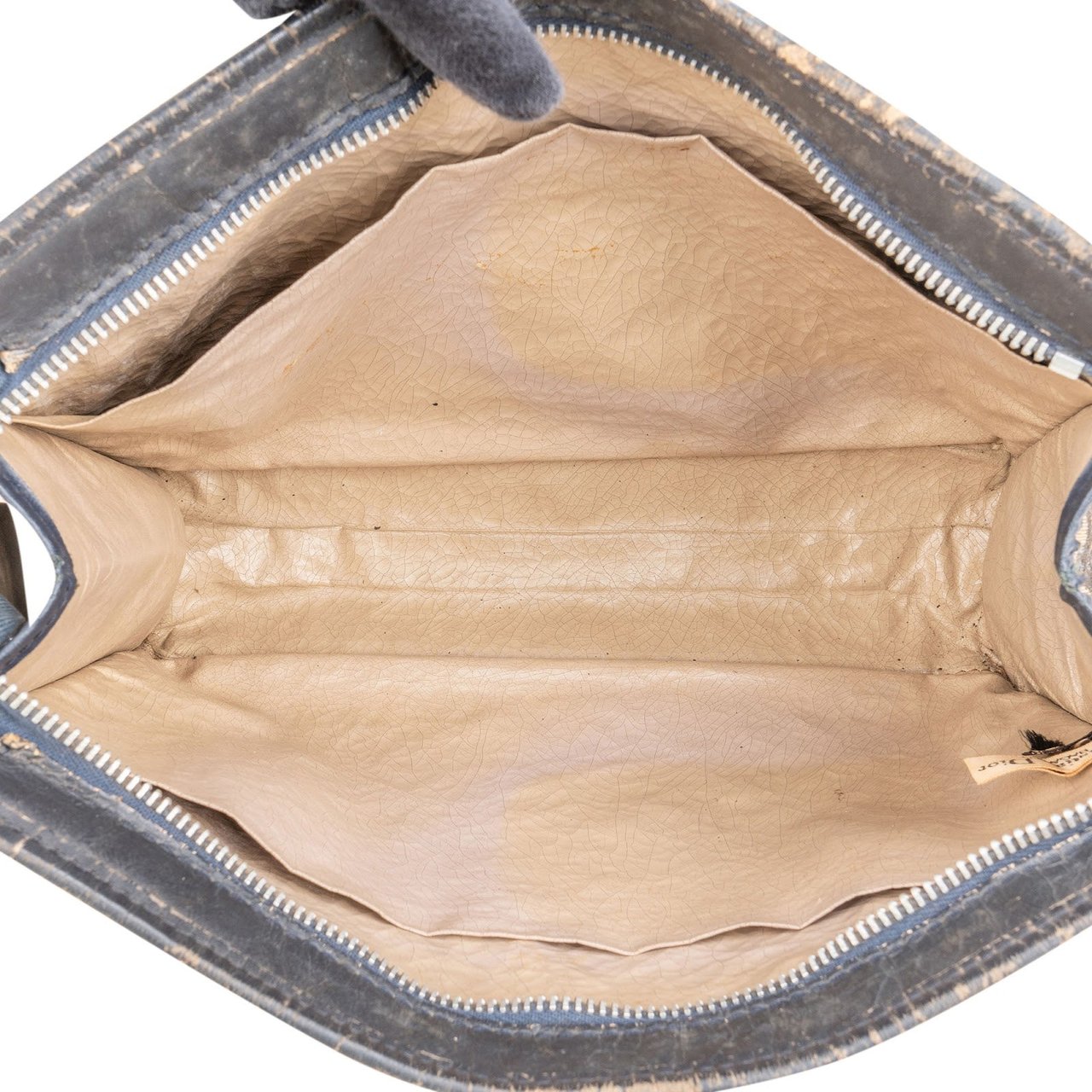 Dior Christian Dior Trotter Monogram Clutch Bruin