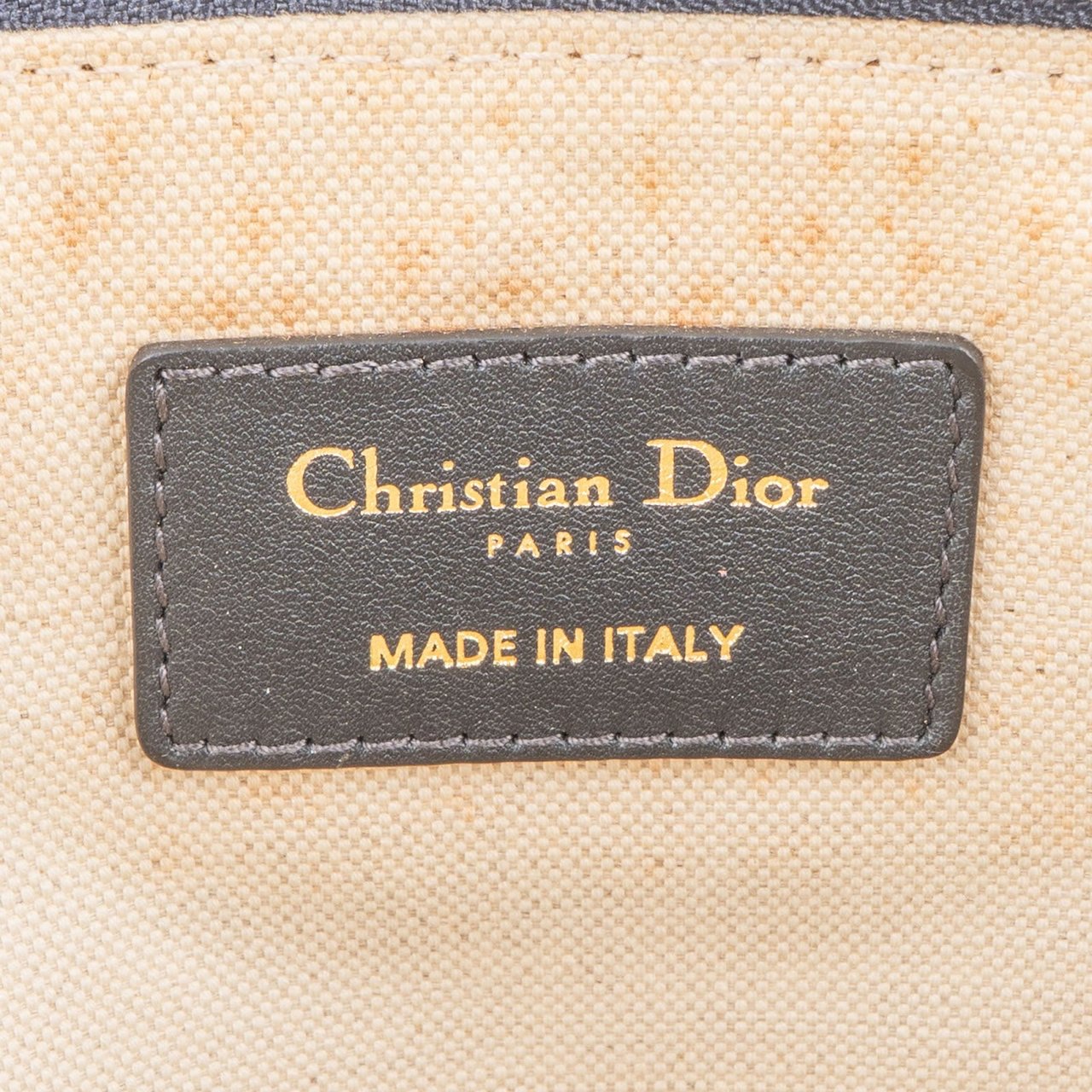 Dior Dior Trotter Monogram Clutch Zwart